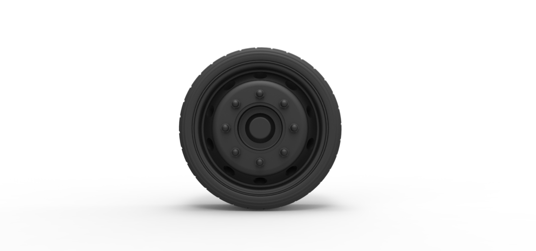 Diecast Low profile wheel 3D Print 239330