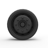 Diecast Low profile wheel - Thumbnail 5