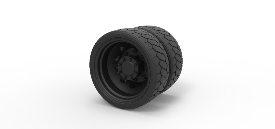 Low profile double wheel 3D Print 239333