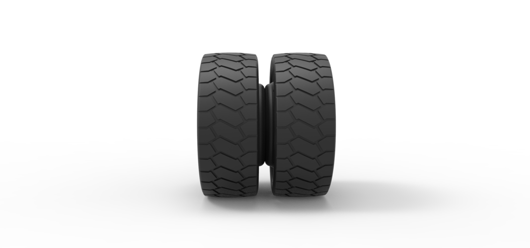 Low profile double wheel 3D Print 239335