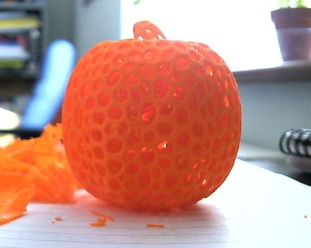 Pumpkin - Voronoi Style 3D Print 23934