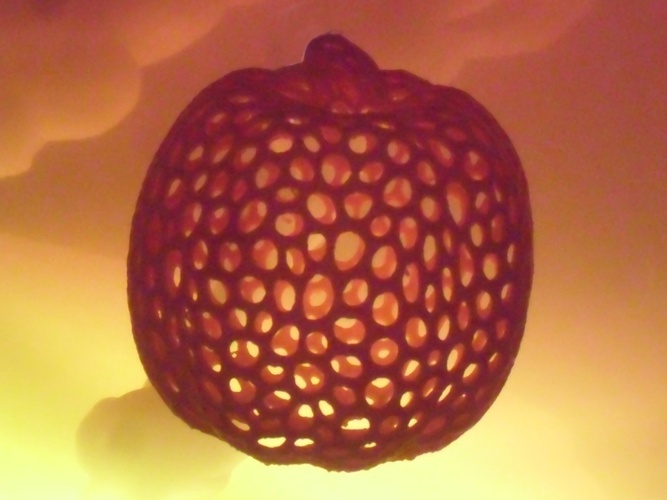Pumpkin - Voronoi Style 3D Print 23936