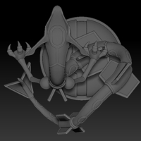 POKEMON RAYQUAZA FOR 3D PRINT - Thumbnail 5