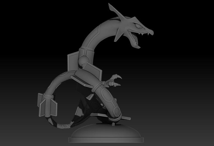 POKEMON RAYQUAZA FOR 3D PRINT 3D Print 239372