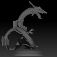 POKEMON RAYQUAZA FOR 3D PRINT - Thumbnail 6