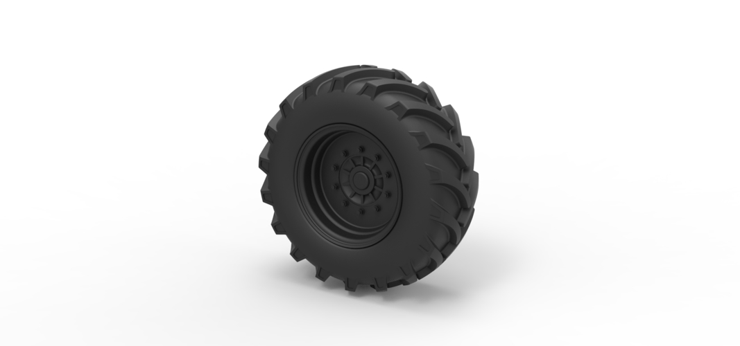 Diecast Offroad wheel 5 3D Print 239402