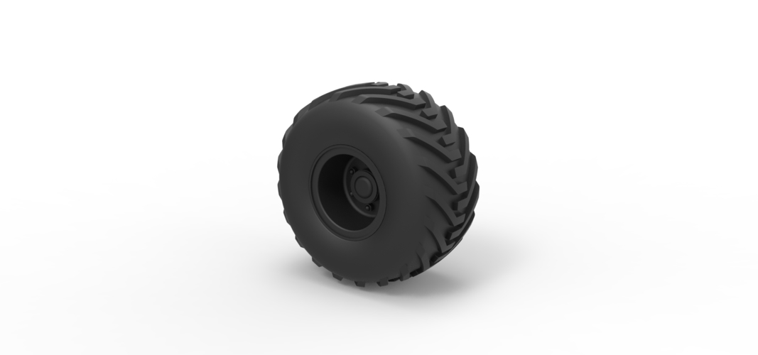 Offroad wheel 6 3D Print 239407