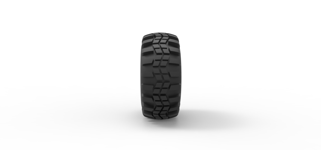 Diecast Offroad wheel 7 3D Print 239414
