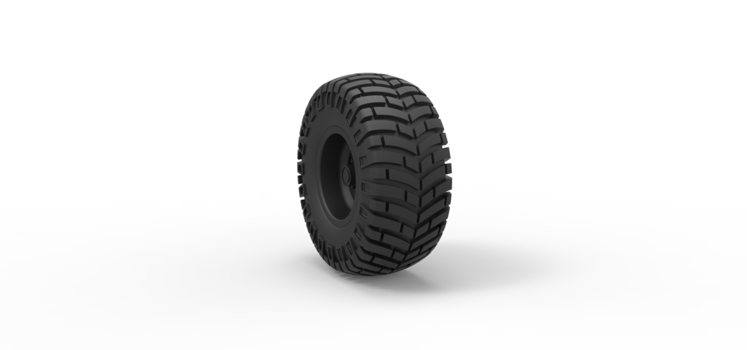 Diecast Offroad wheel 10 3D Print 239431