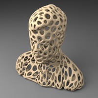  The head of Stephen Colbert - Voronoi Style - Thumbnail 2