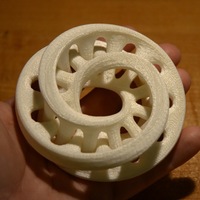 Interlocking 3D Moebius Sculpture - Thumbnail 3