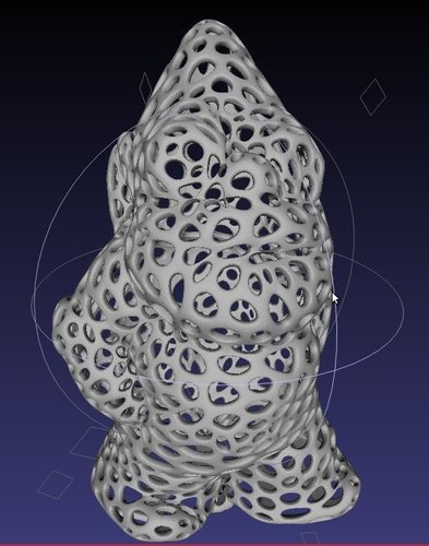 Gnome - Voronoi Style  3D Print 23955