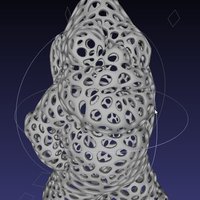 Small Gnome - Voronoi Style  3D Printing 23955