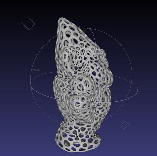 Gnome - Voronoi Style  3D Print 23956