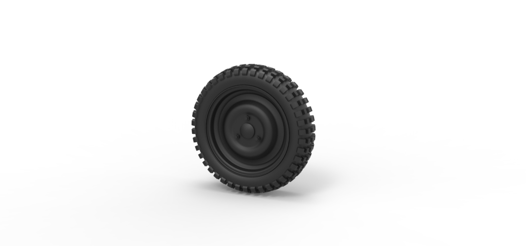 Offroad wheel 24 3D Print 239612