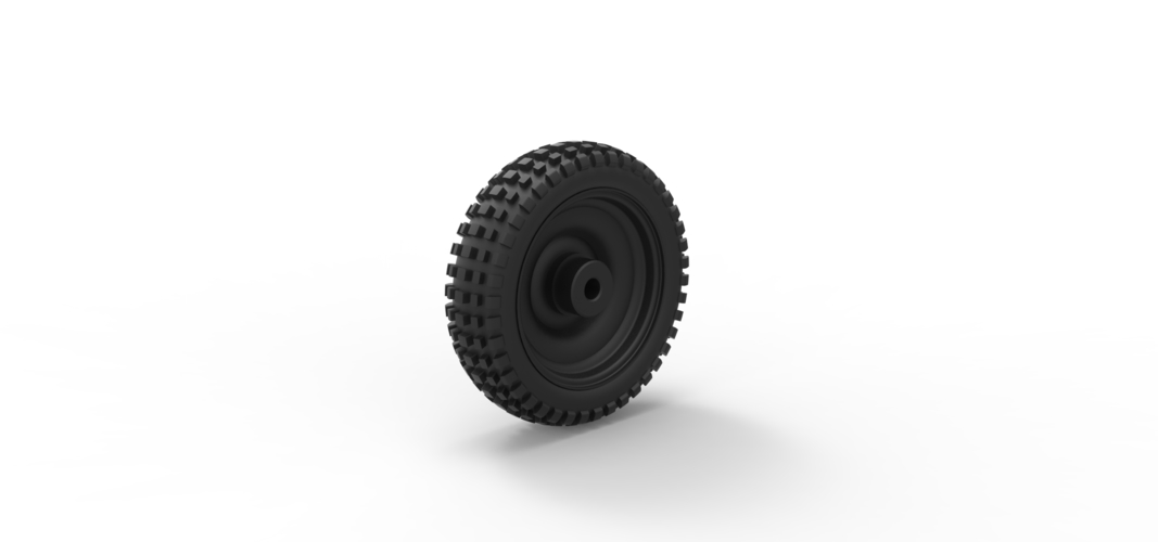 Diecast Offroad wheel 24 3D Print 239615