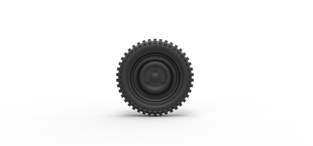Diecast Offroad wheel 24 3D Print 239616
