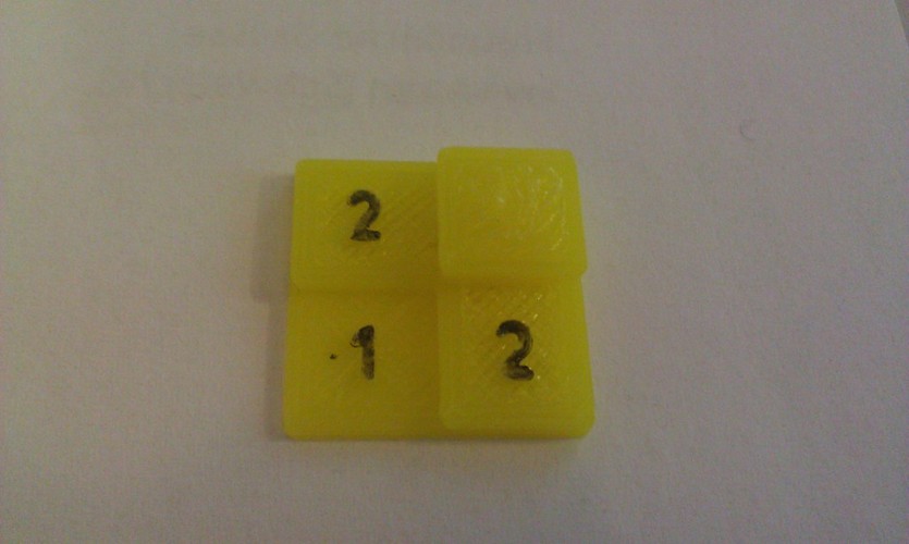 multiplication table (for testprint) 3D Print 23966