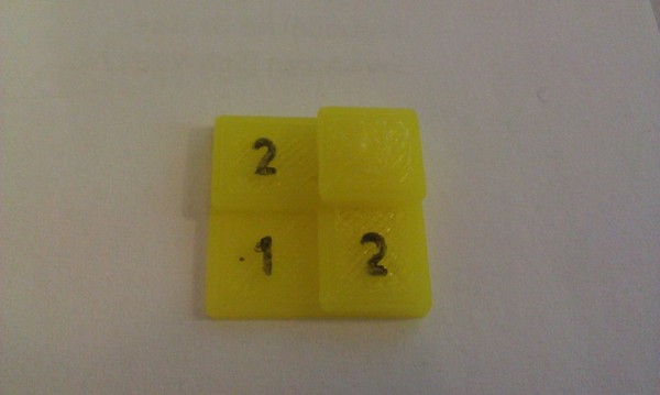 multiplication table (for testprint)
