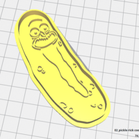 PICKLE RICK COOKIE CUTTER - Thumbnail 1