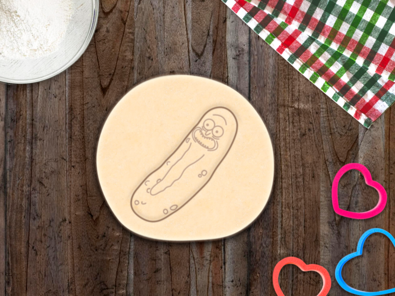 PICKLE RICK COOKIE CUTTER