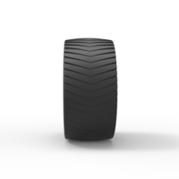 Rear wheel from Pulling tractor - Thumbnail 3