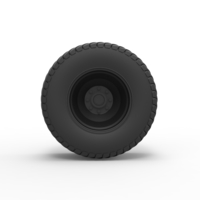 Rear wheel from Pulling tractor - Thumbnail 5