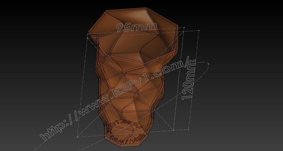Vase #504 3D Print 239696