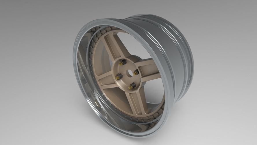 MST 4Spoke RBQ Wheel insert 3D Print 239709