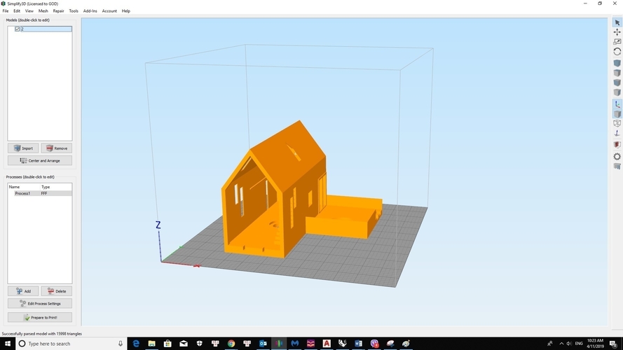 Tree house Lampshape 3D printing model 3D Print 239749