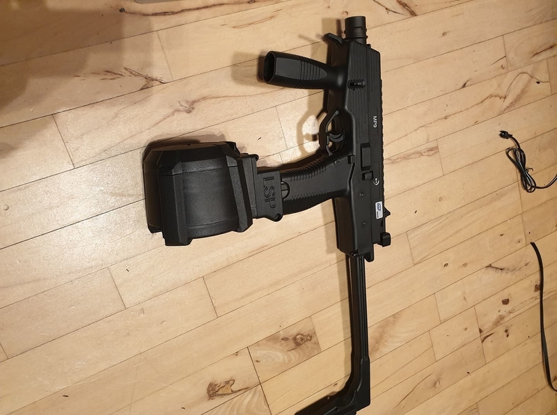 Mp9 drummag adaptor