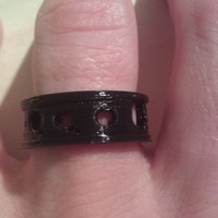 Small My Customized Random Ring 3D Printing 23982