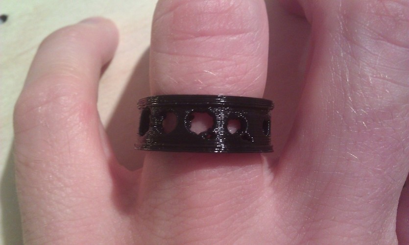 My Customized Random Ring 3D Print 23985