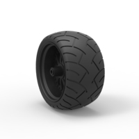 Wide rear wheel from Chopper - Thumbnail 2