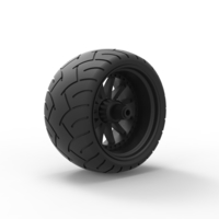 Wide rear wheel from Chopper - Thumbnail 4