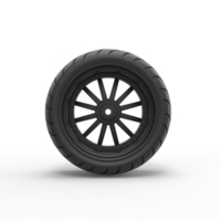 Wide rear wheel from Chopper - Thumbnail 5