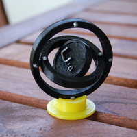 Base for Customizalbe Atom: Carbon h=7mm - Thumbnail 4