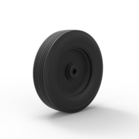 Wheel from old school Formula One - Thumbnail 4