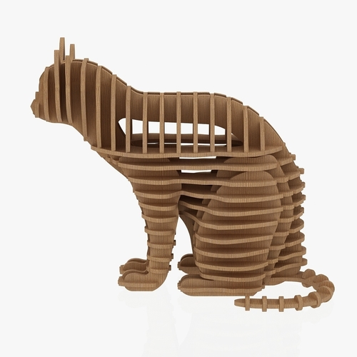 Puzzle Cat 1 3D Print 239984