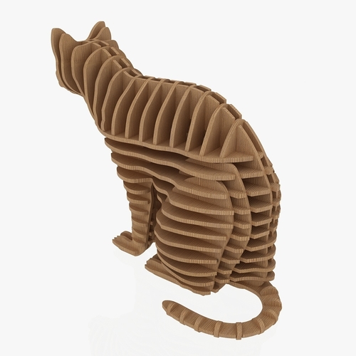 Puzzle Cat 1 3D Print 239986