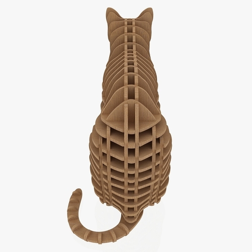 STL file CAT PUZZLE FEEDER 50MM TALL 50MM DIAMETER 1 HOLE 🐱・Model to  download and 3D print・Cults