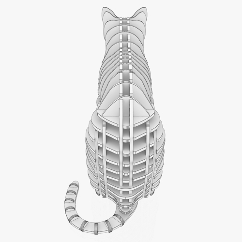 Puzzle Cat 1 3D Print 239989