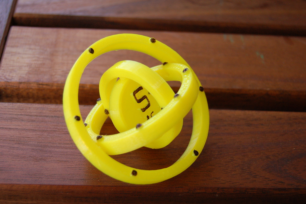 3d Printed Customizable Atom Deluxe Every Element Preconfigured