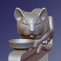 Hair comb "Cat" - Thumbnail 5