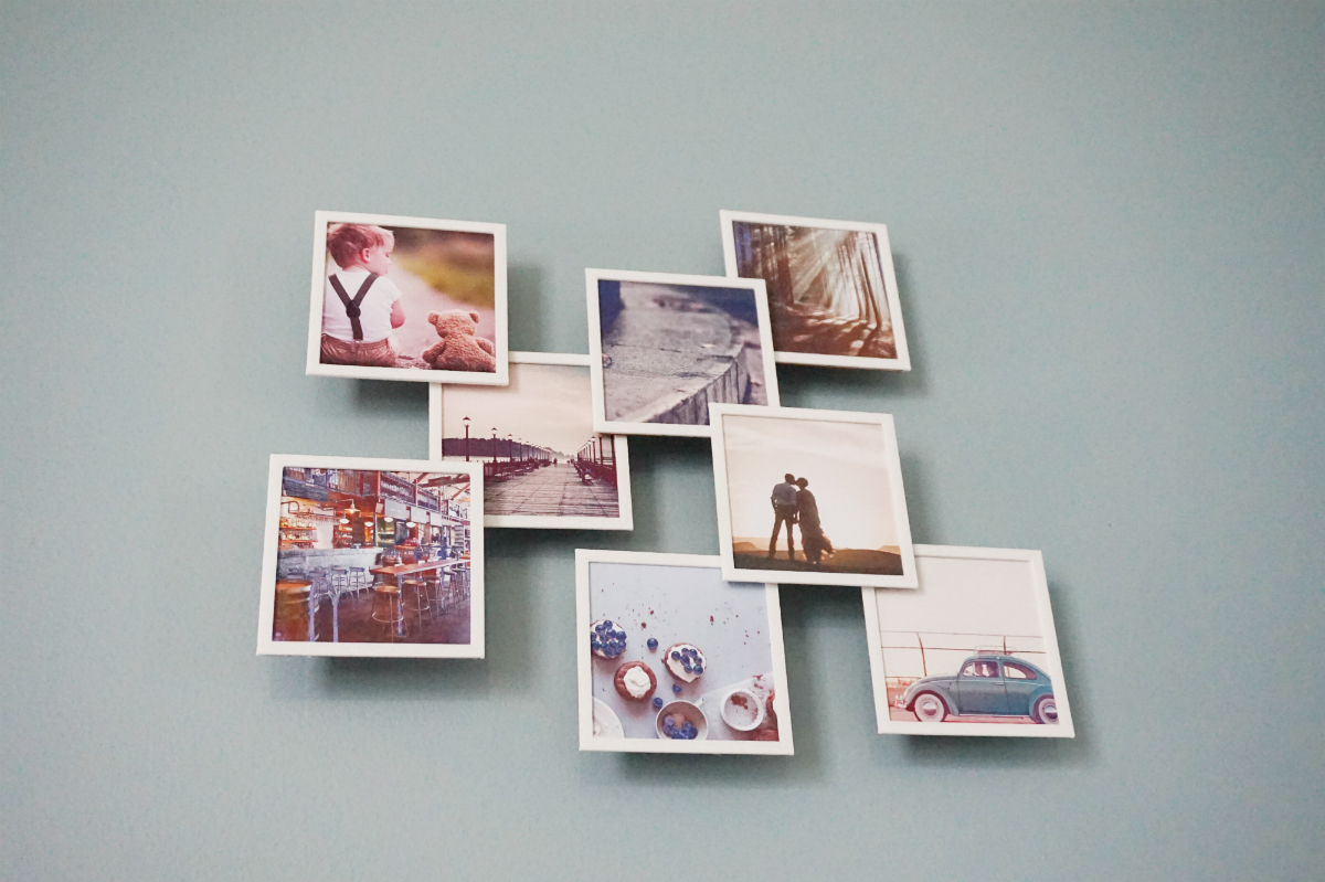 Floating Frame Frameless Photo Display Postcard Display Float Frame 3D  Printed 