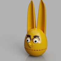Small easter bunny 3D Printing 240414