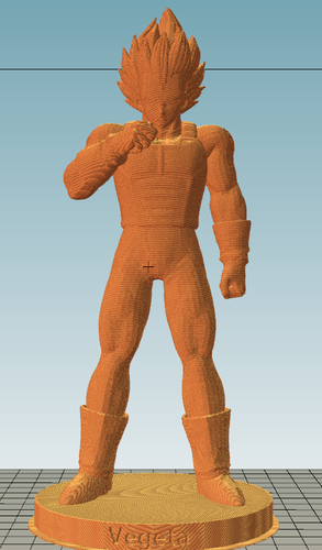 Dragon Ball Character Blue VEGETA 3D Print 240425