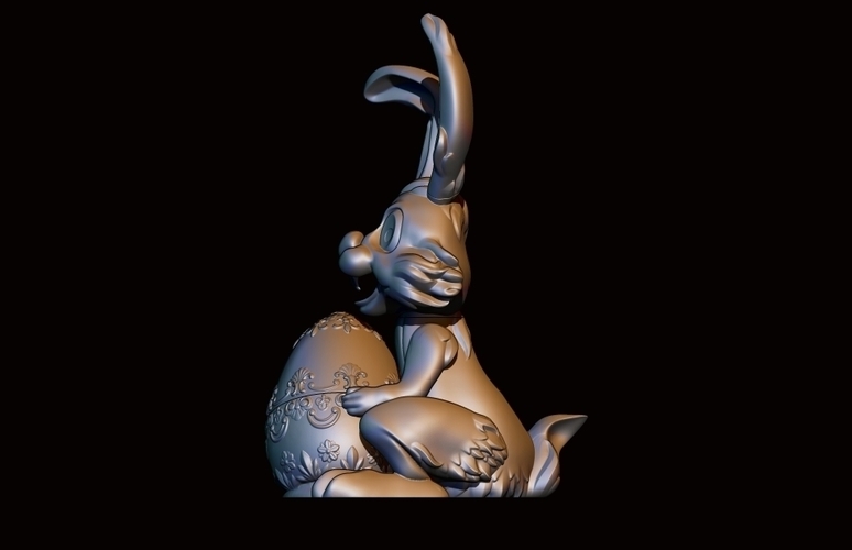 Easter Bunny 3D Print 240454