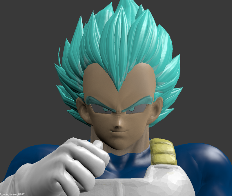 Dragon Ball Character Blue VEGETA