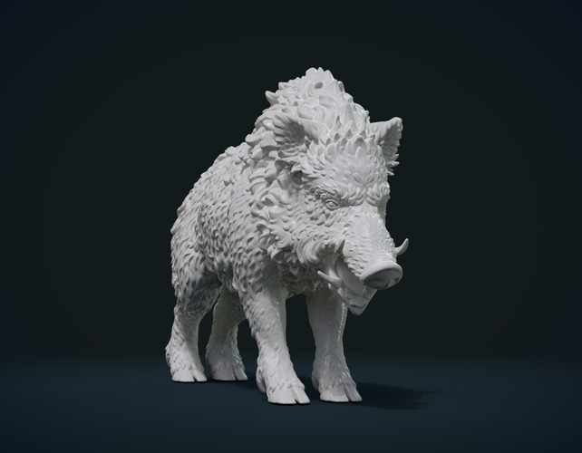 Wild Boar in static pose 3D Print 240502